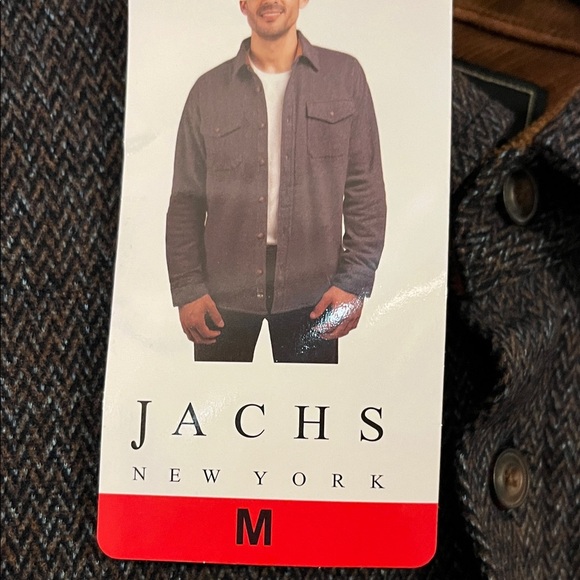 Jachs BLUE Button-Down Men's Shirt - Picture 2 of 14